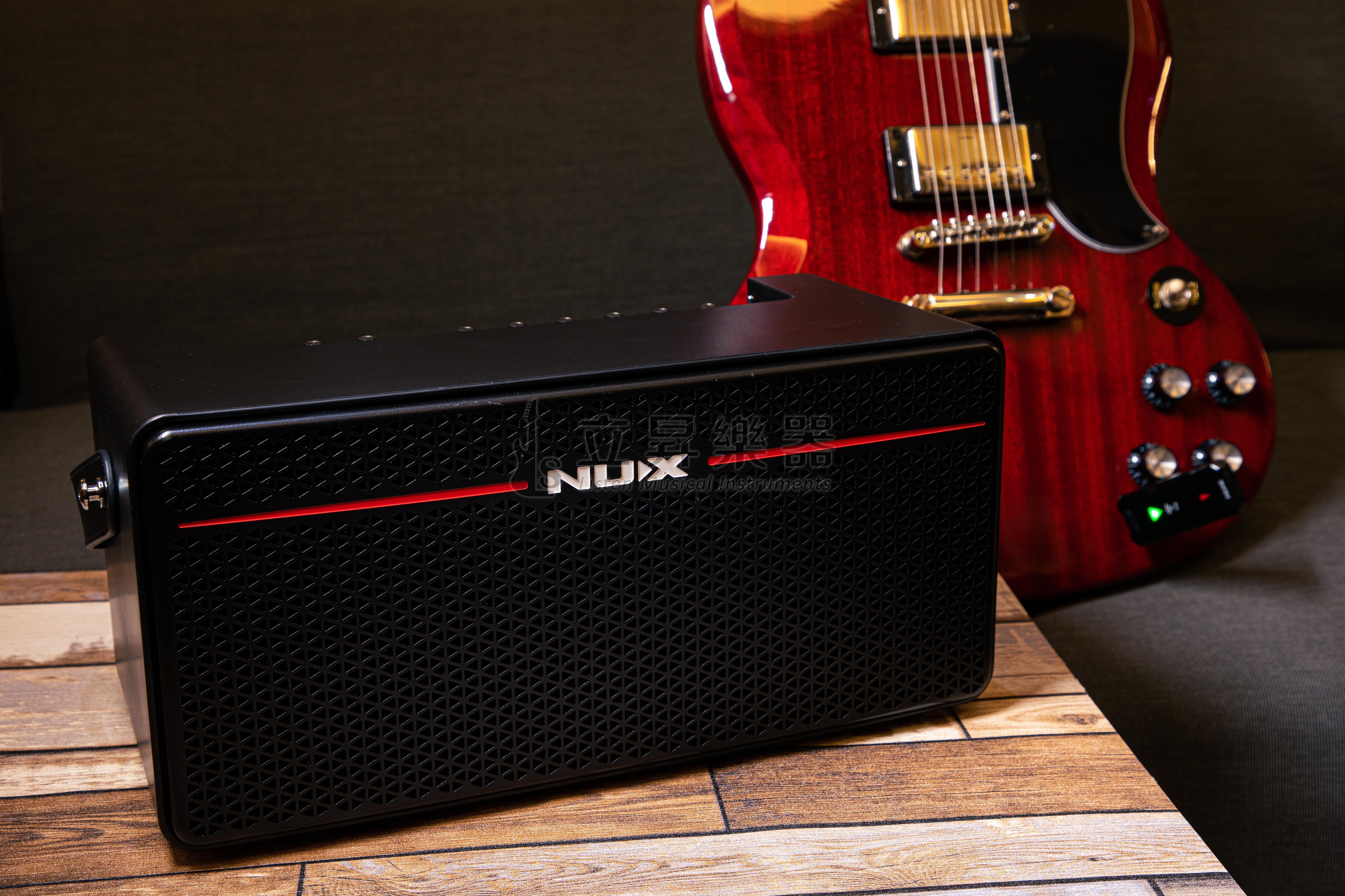 Nux Mighty Space 30瓦 攜帶式無線數位音箱 可充電 內附無線導線、switch踏板(nmp-2)