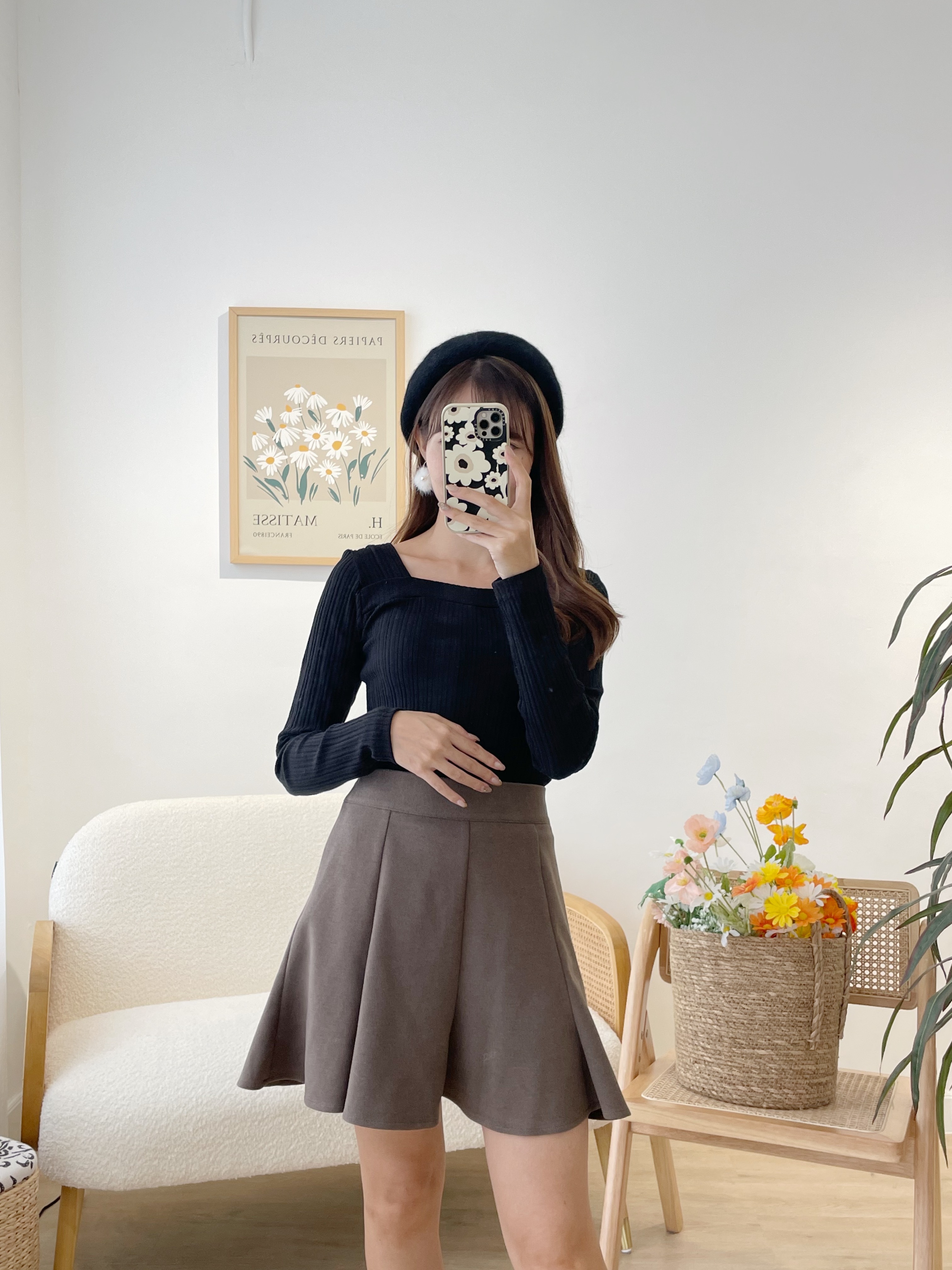 SK232 Meadow Mini Skirt