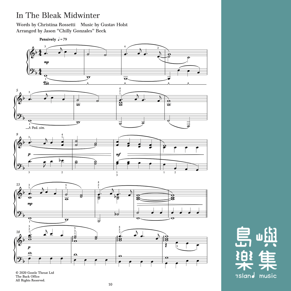 The Piano Player: Wintertide Collection