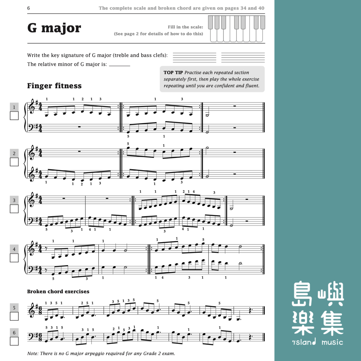 Improve your scales! Piano Grade 2