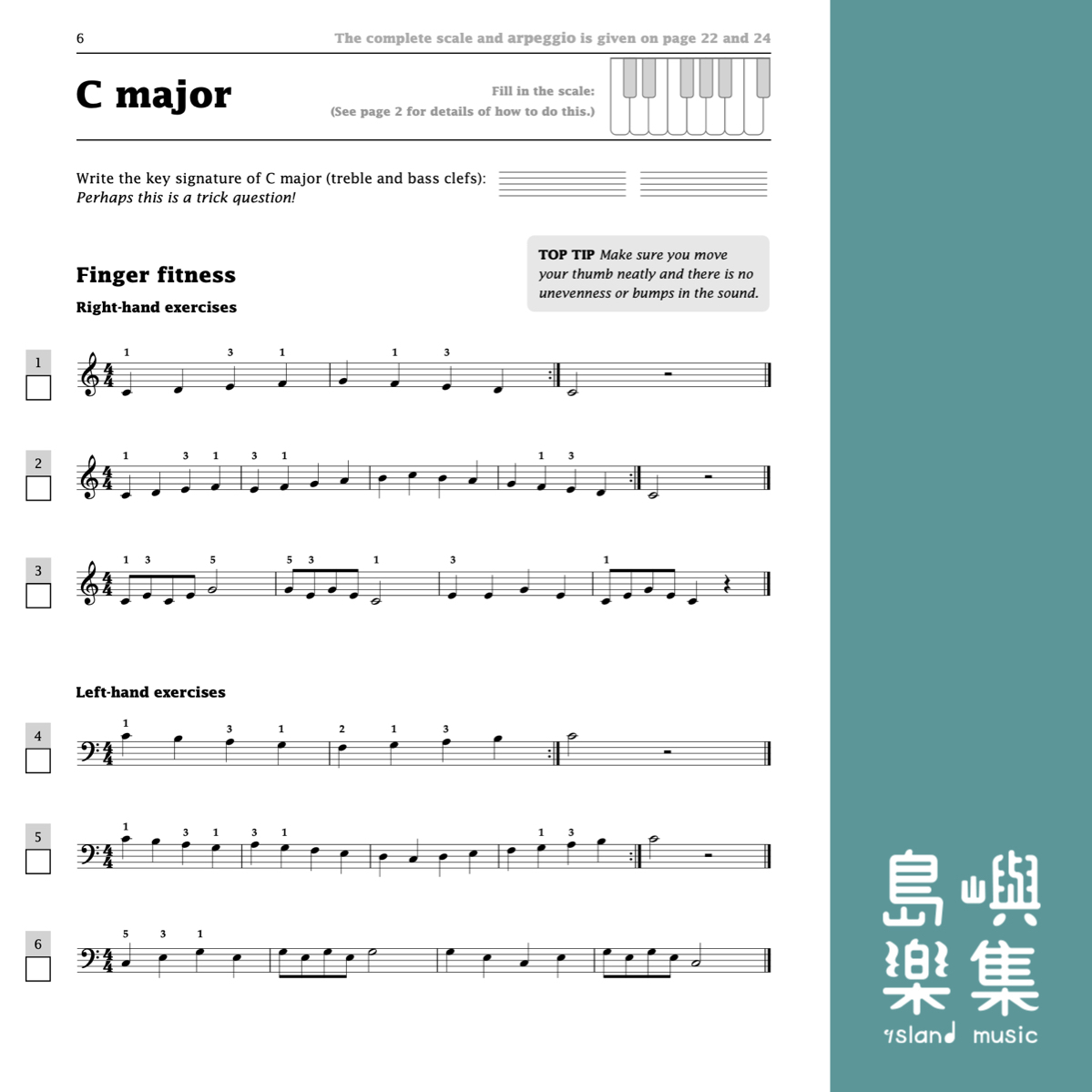 Improve your scales! Piano Initial Grade