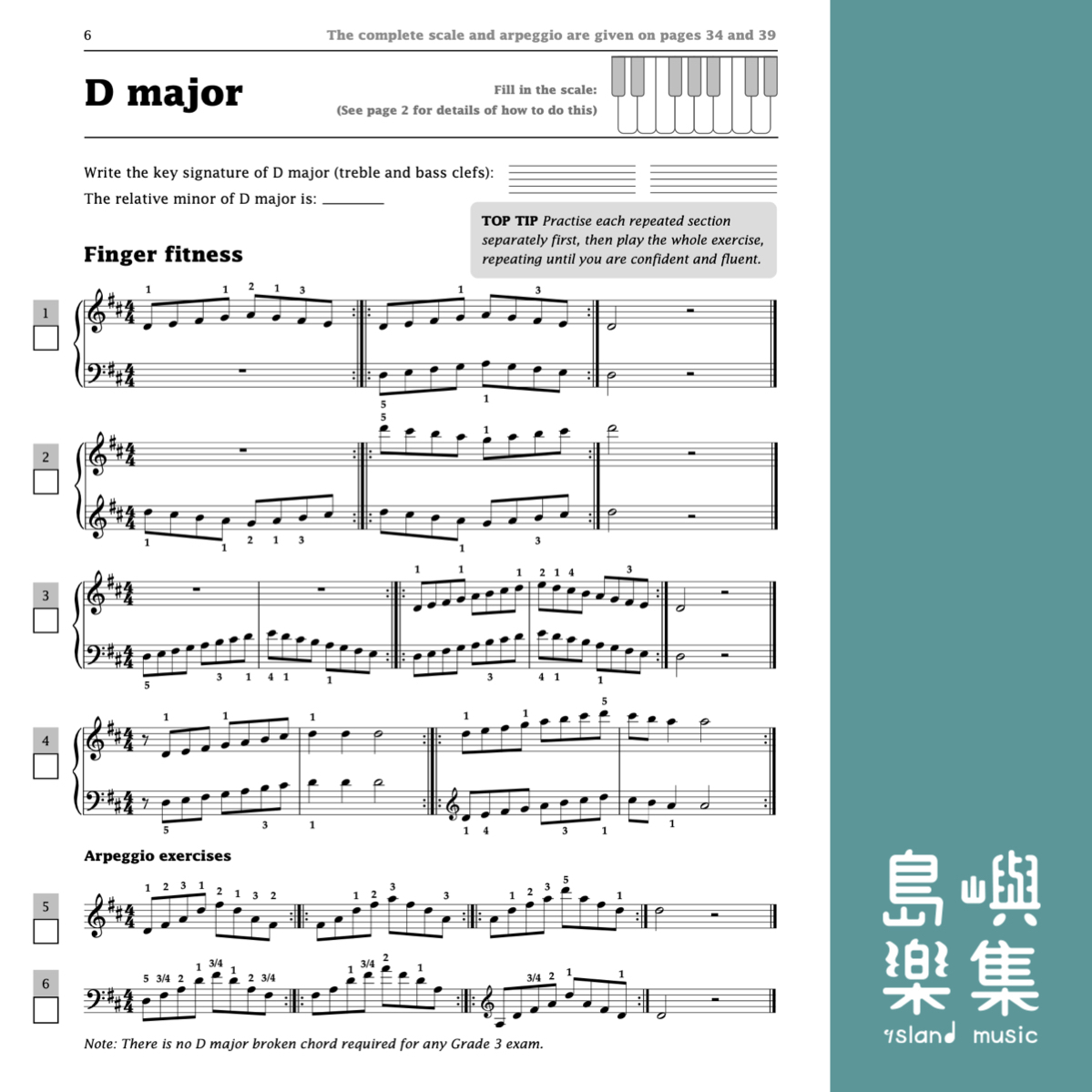 Improve your scales! Piano Grade 3