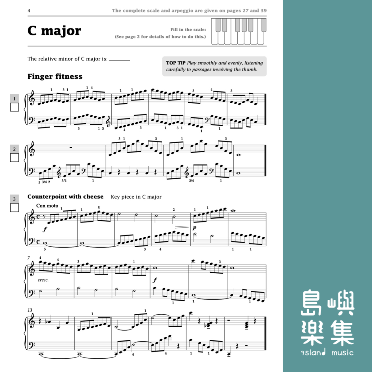 Improve your scales! Piano Grade 5