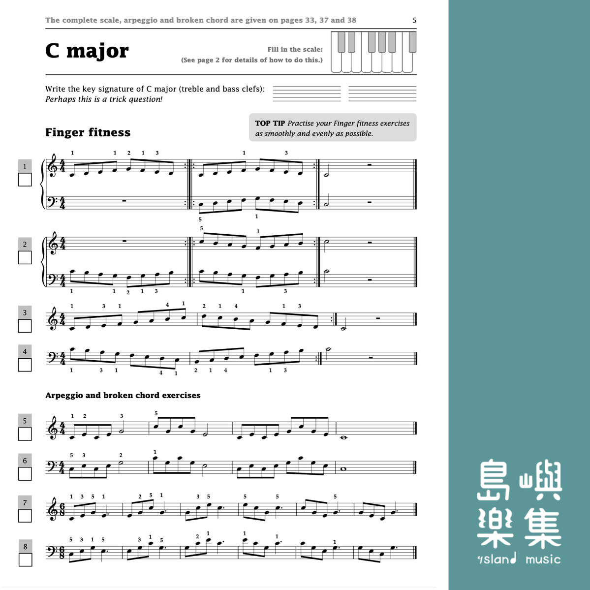 Improve your scales! Piano Grade 1