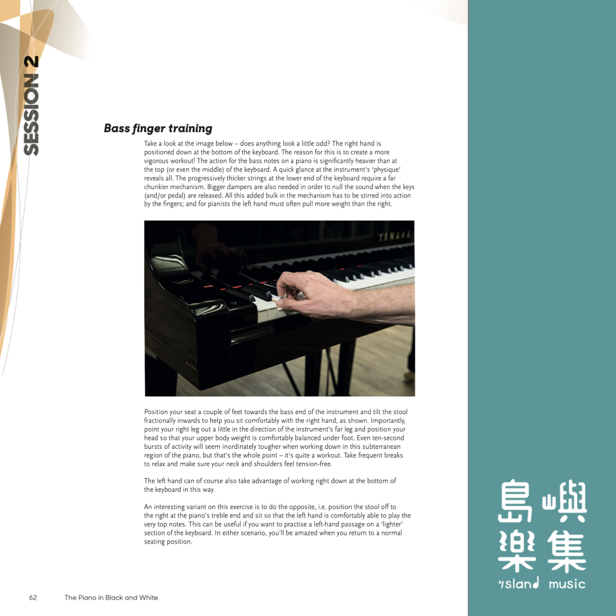 The Piano in Black and White