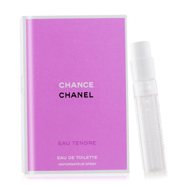 CHANEL 香奈兒CHANCE淡香水粉紅甜蜜版(1.5ml)