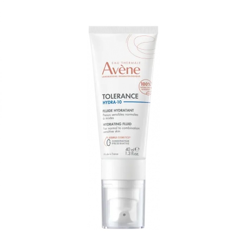 Avène Tolérance Hydra-10 Moisturizing Fluid 保護鎮靜面膜 50ML (平行進口)