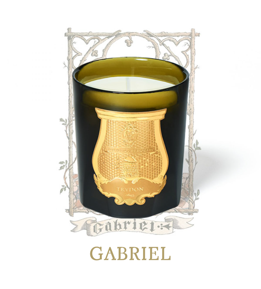 GABRIEL 羊毛絨與栗香 香氛蠟燭 - Cire Trudon