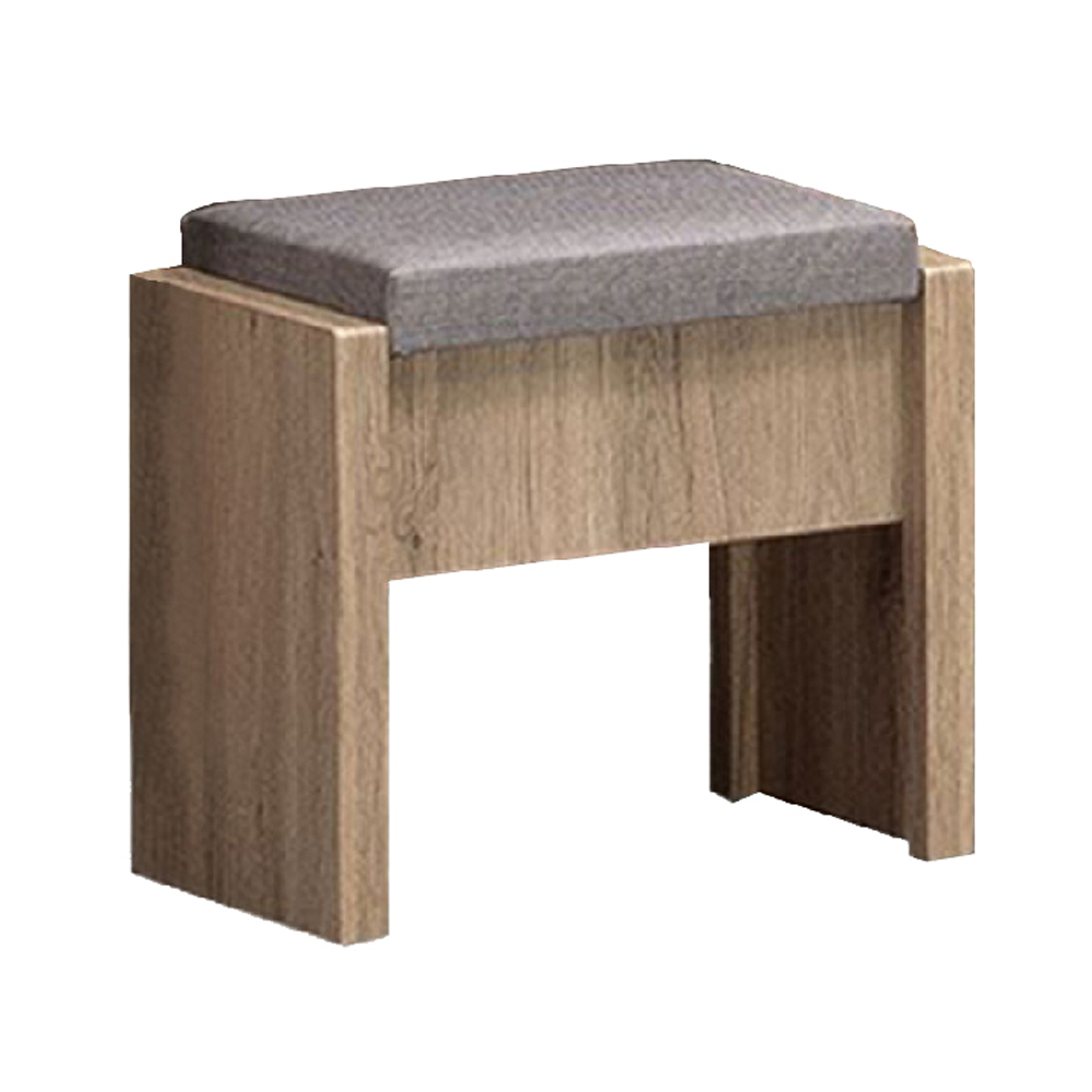 馮迪索淺古銅色化妝椅(貓抓皮面)