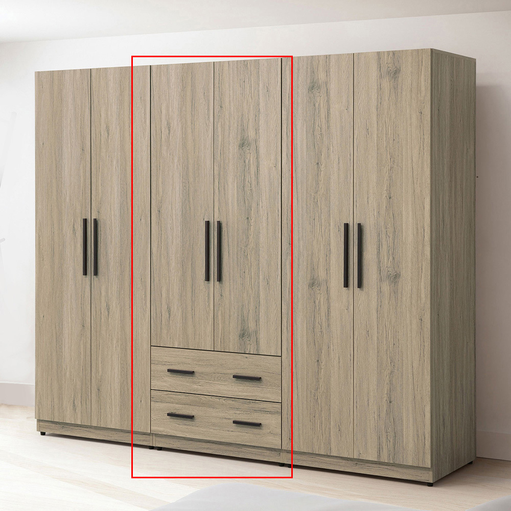 馮迪索淺古銅色4尺衣櫃