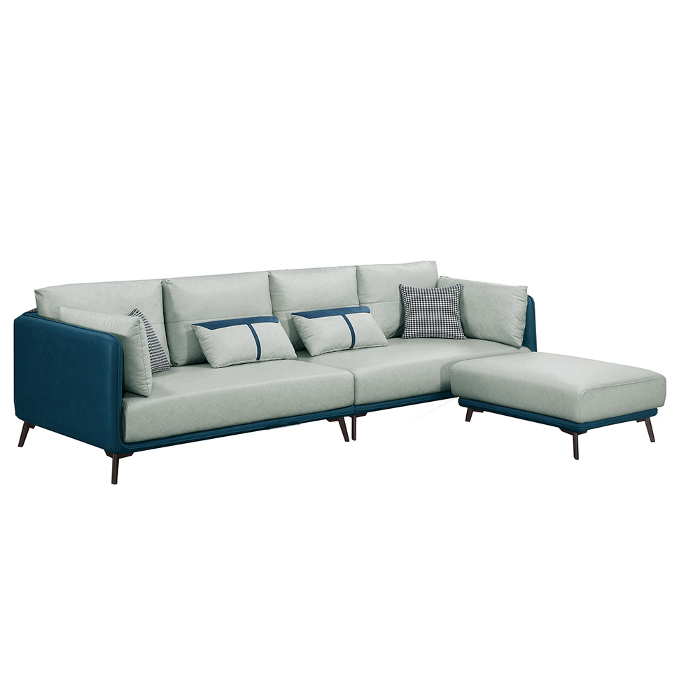 雲宣L型科技布沙發(全組)(TW-008共3件