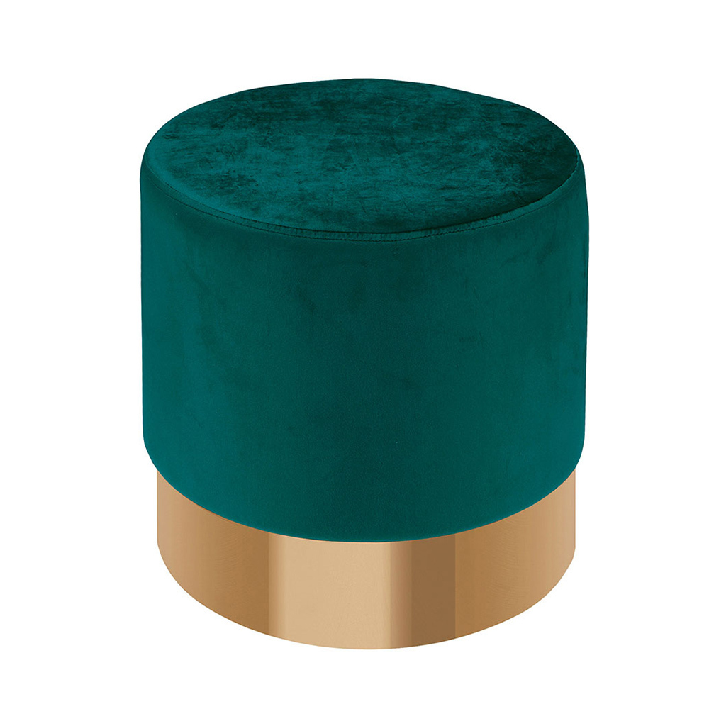 瓦爾加綠色圓凳共1件