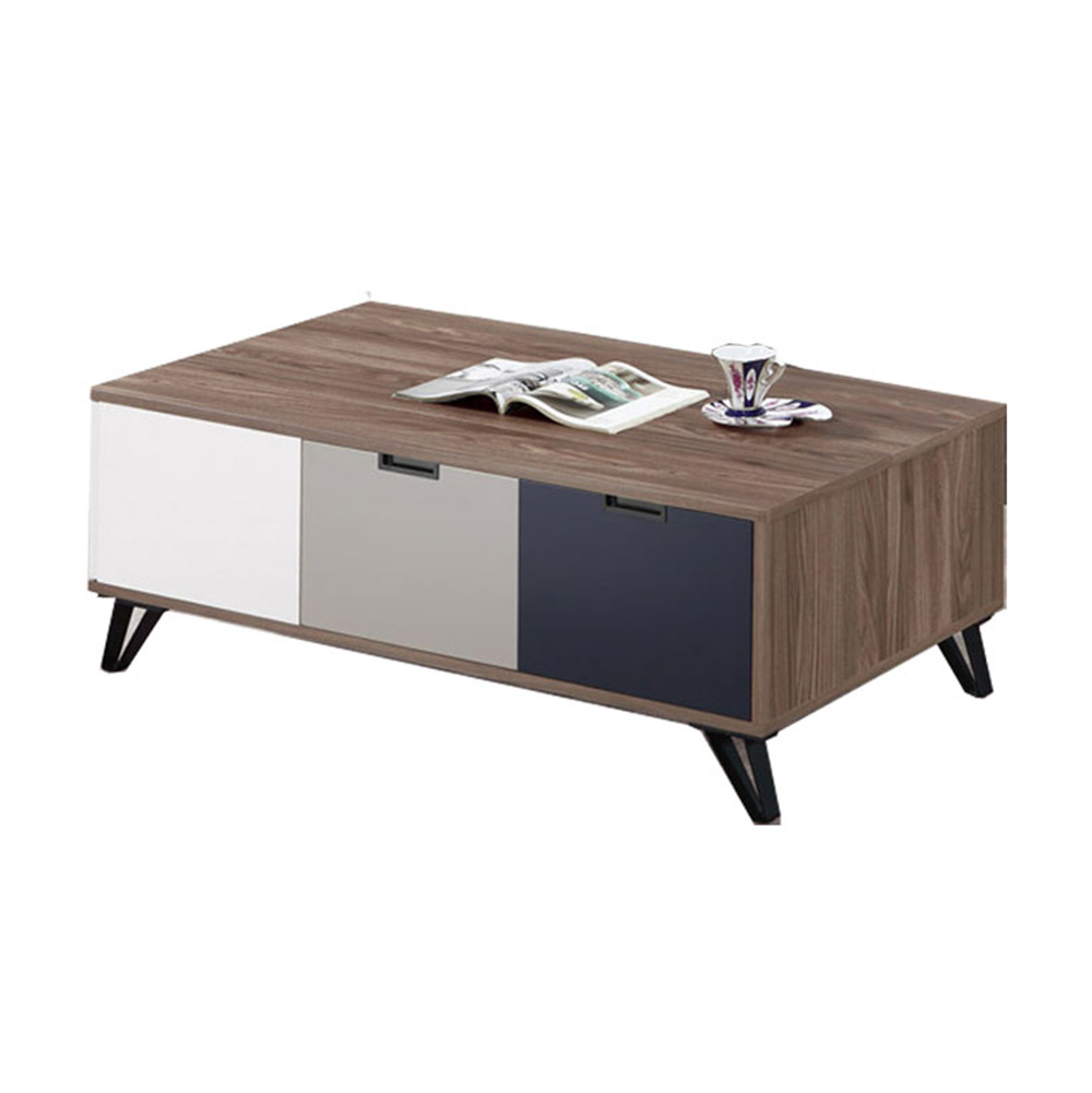 華沙4尺三抽大茶几(365)(A06)共2件