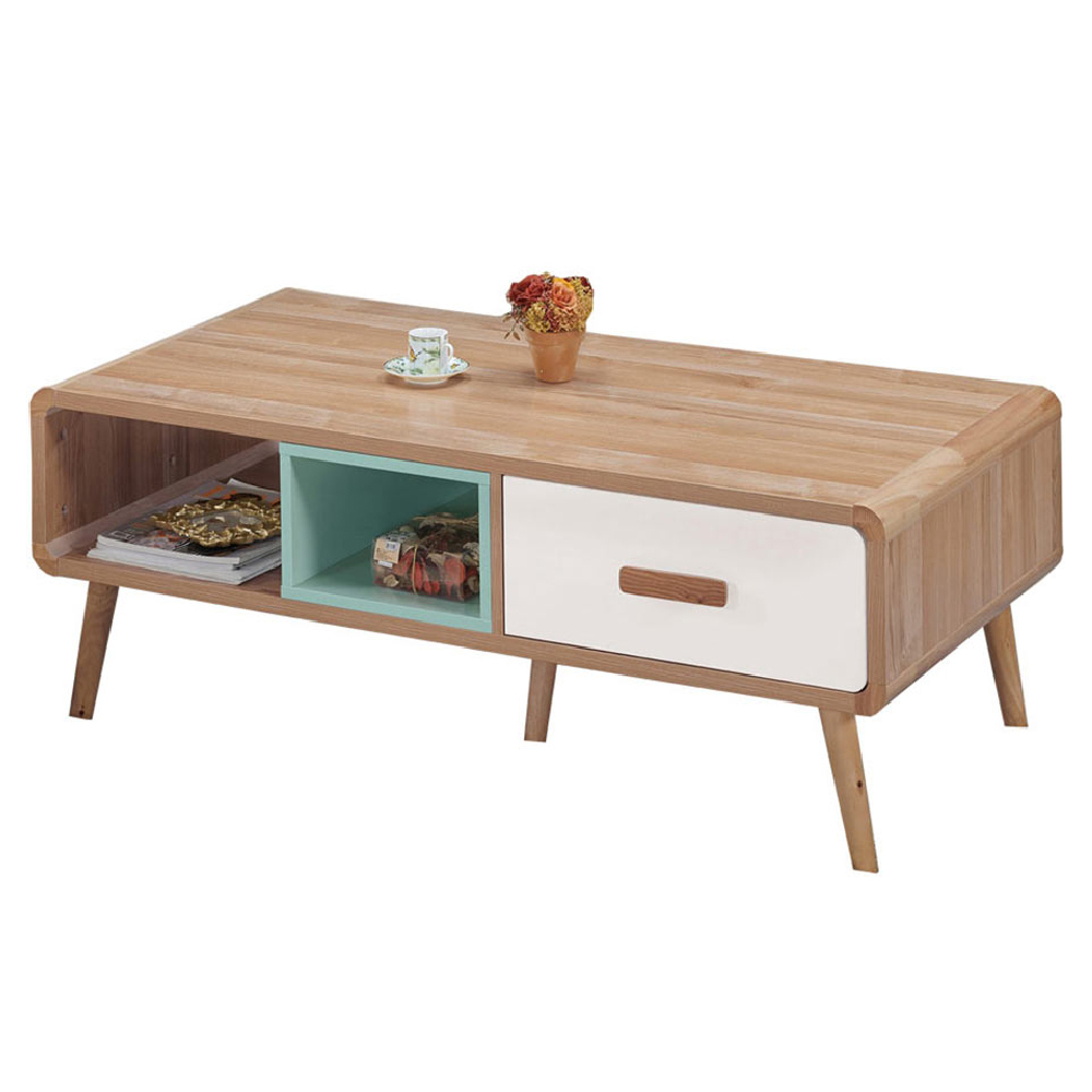 豪根4尺雙抽大茶几(CS-1)共1件