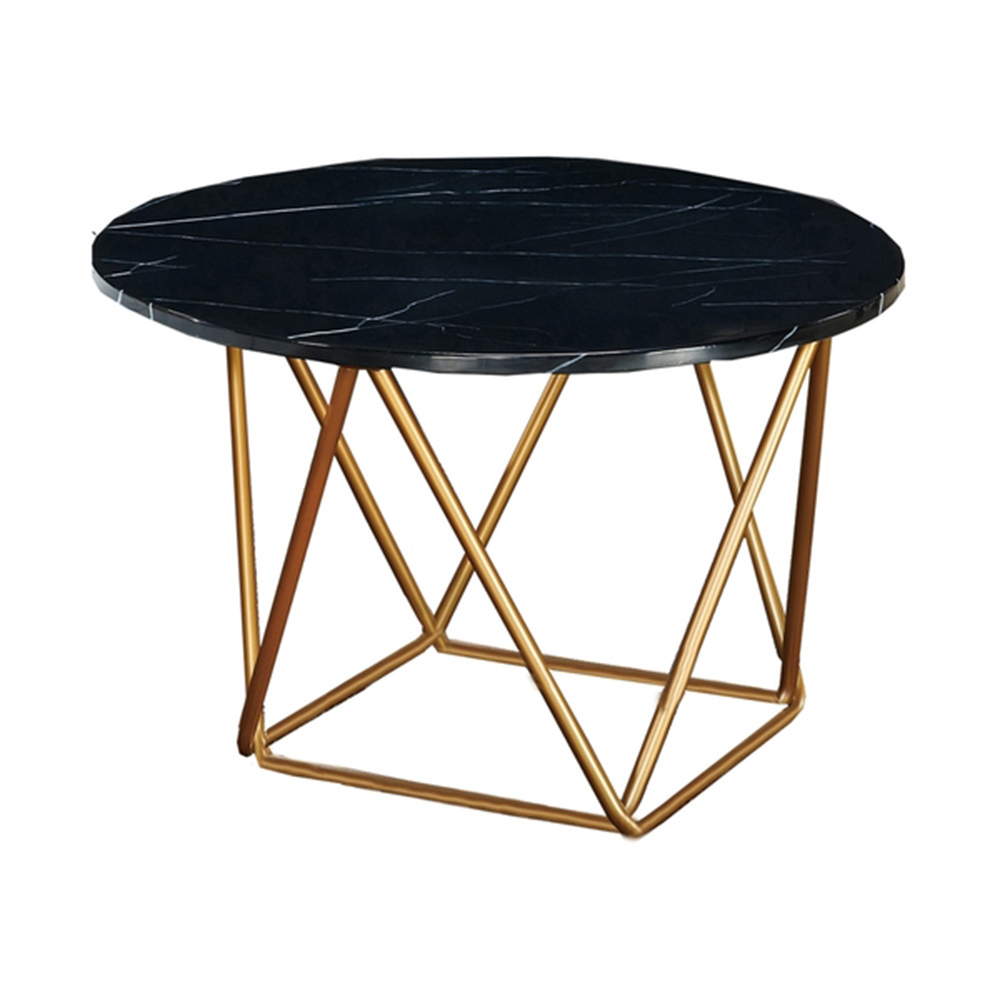 曼蒂2.3尺石面小圓几(813J)共2件