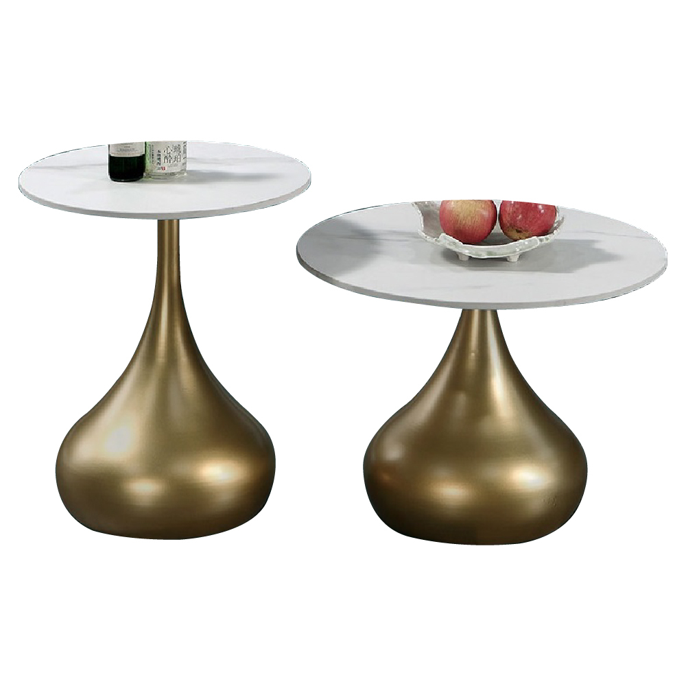 卡斯帕岩板組合圓几(全組.AH-670