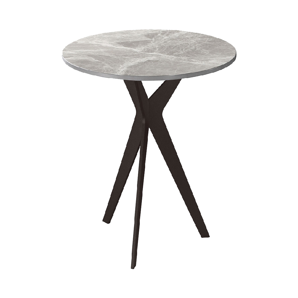 三叉1.5尺岩板圓几