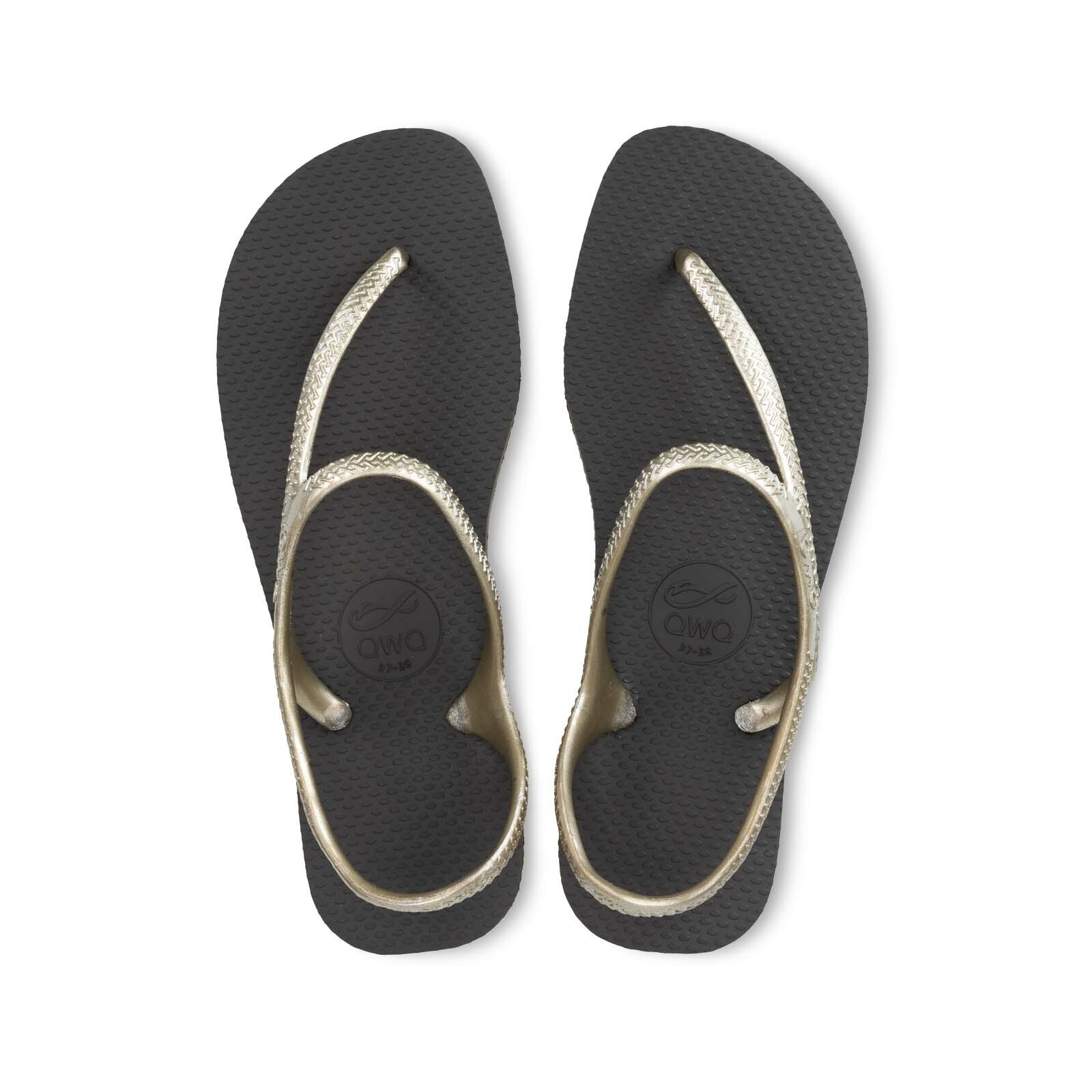 Urban綁帶涼鞋 女款珠光雙色 【焦糖棕】沙金鞋帶 腳型修長款