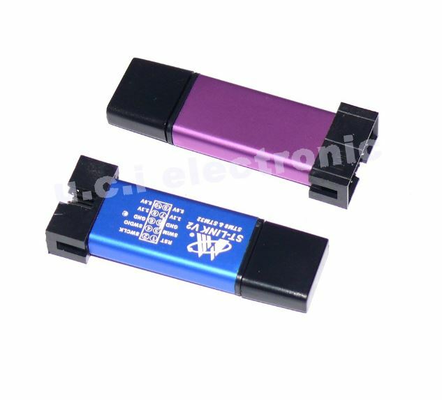 【UCI電子】(F-2) ST-Link V2 迷你 金屬殼 STM8 STM32 模擬器 下載器