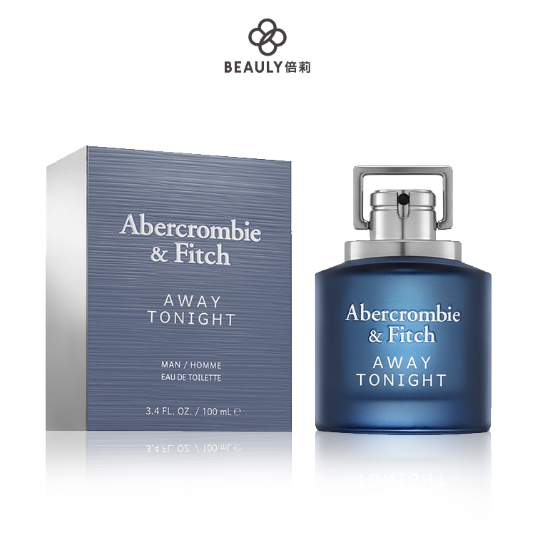 ABERCROMBIE & FITCH A&F 百分百熱情男性淡香水禮盒(50ml+沐浴200ml)