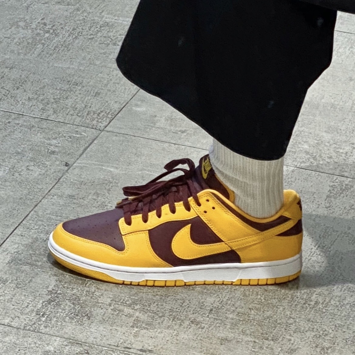 Nike Dunk Low Retro Arizona State 紅酒薯條 酒紅 金黃 紅黃配色 亞利桑那州 DD1391-702