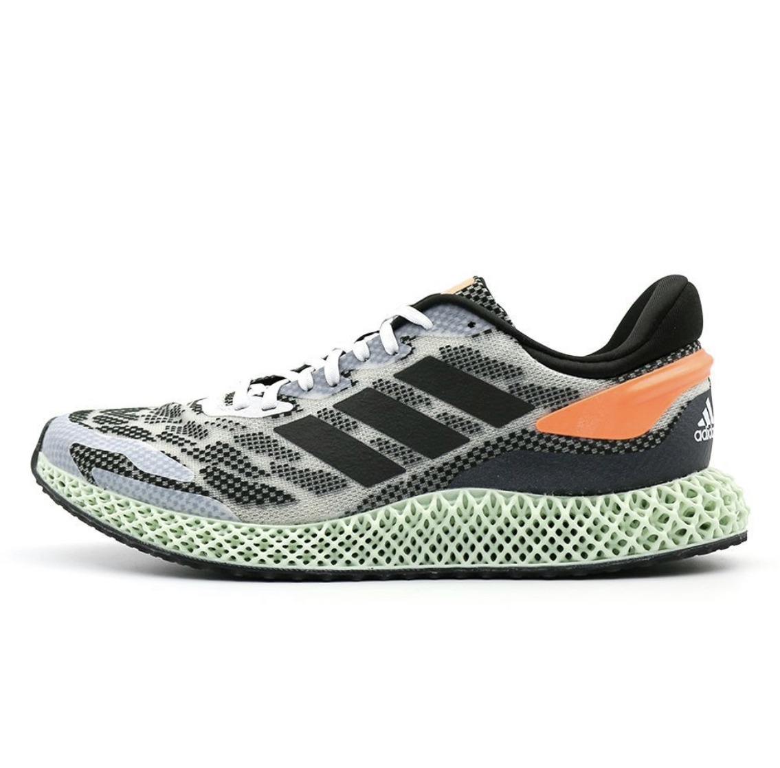 ADIDAS 4D Run 1.0 男女 慢跑鞋 白黑FW1233 NOV LU
