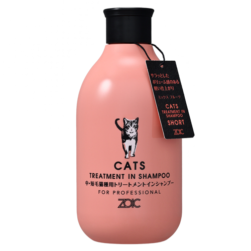 【ZOIC N】Cats - Treatment In Shampoo - Short/Medium Haired Cat Breed