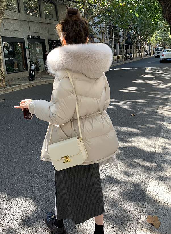 ᴷᴼᴿᴱᴬ 🇰🇷-超大毛領90%白鴨絨超保暖防風外套 (四色)