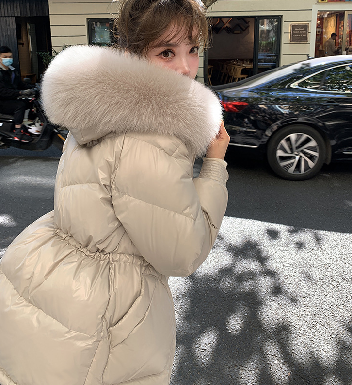 ᴷᴼᴿᴱᴬ 🇰🇷-超大毛領90%白鴨絨超保暖防風外套 (四色)