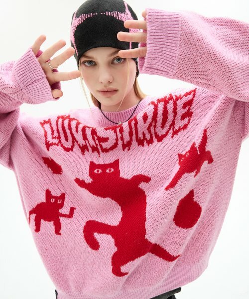 LUVISTRUE VL 2D CAT KNIT
