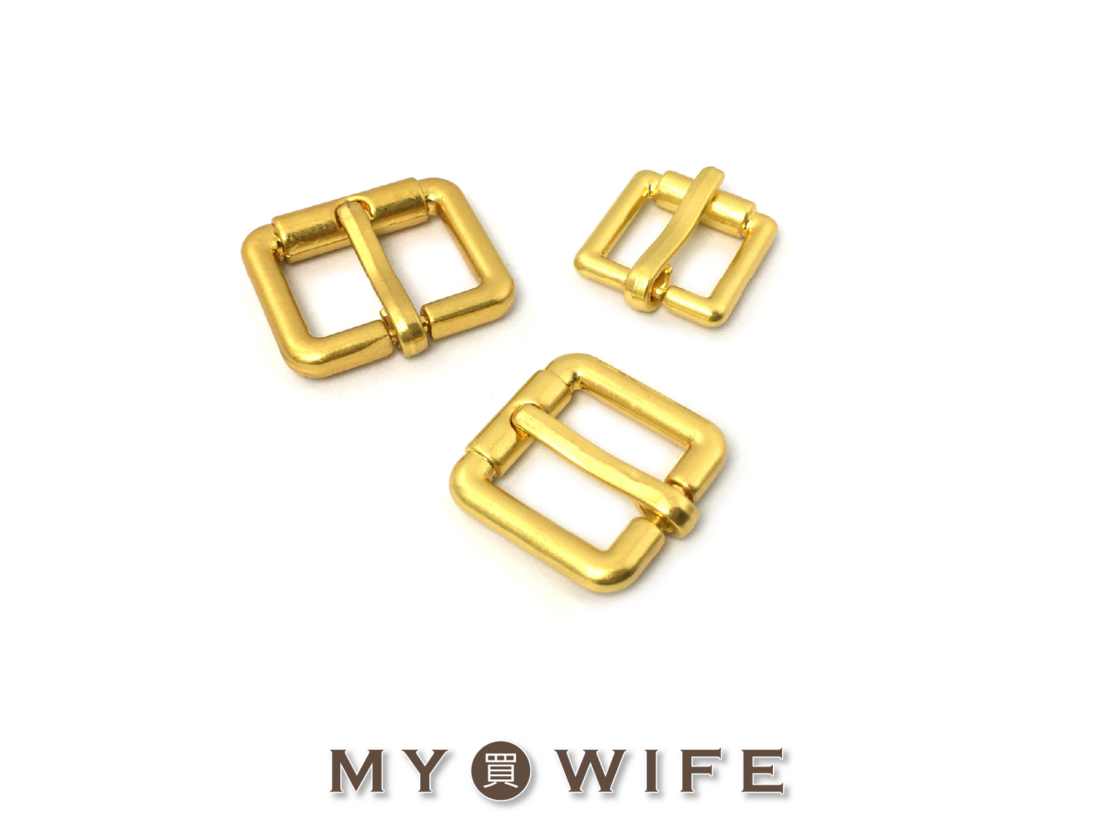 黃銅色合金針扣_3規格【FY-2627/FY-2628/FY-2985】