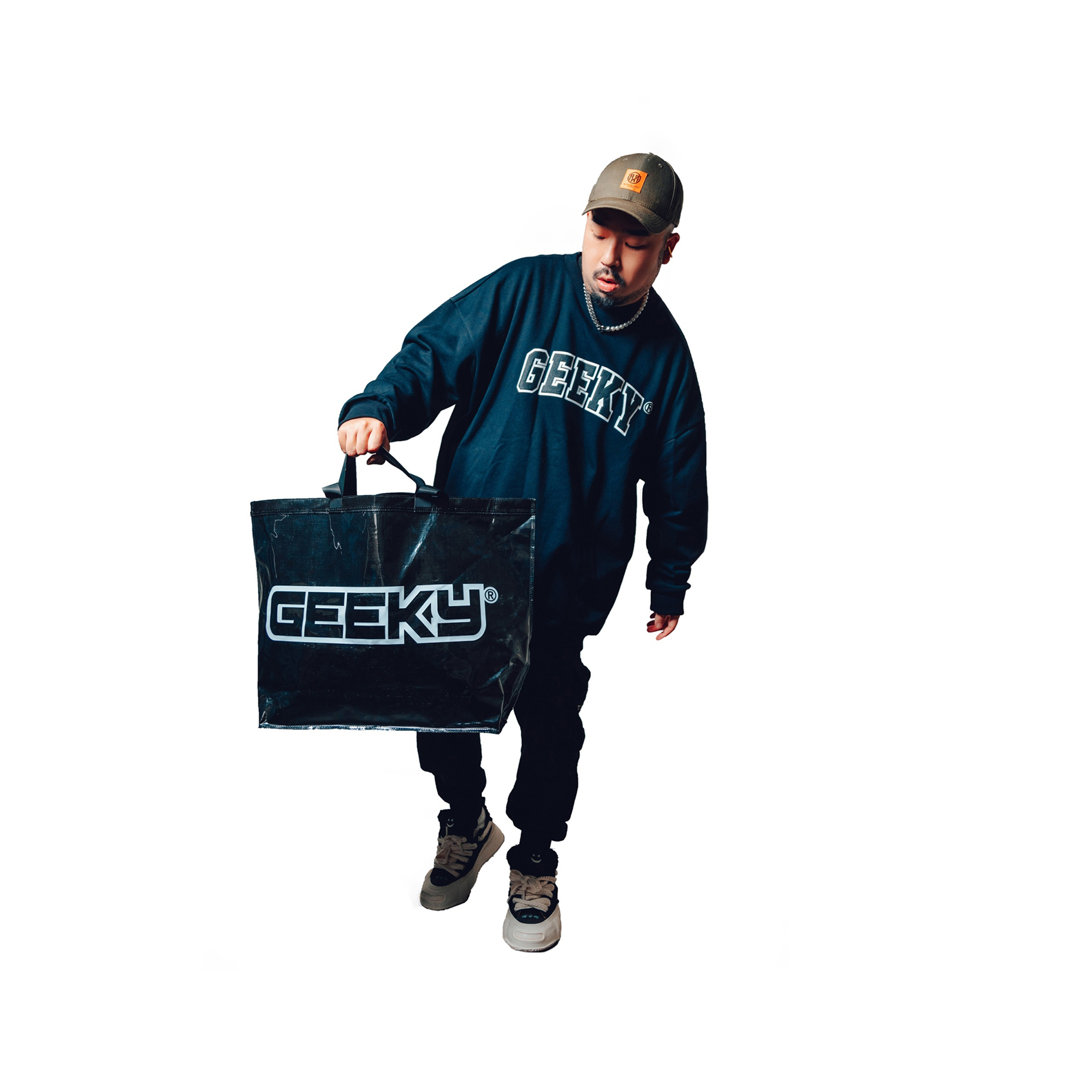 GEEKY 購物袋-黑
