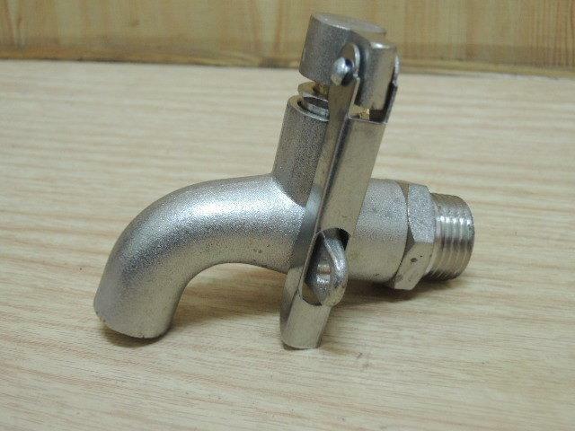 ＊中崙五金【附發票】掛鎖共用栓 掛鎖水龍頭 鎖扣 可鎖 陶瓷芯 1/2" 台灣製 SK2-118BA