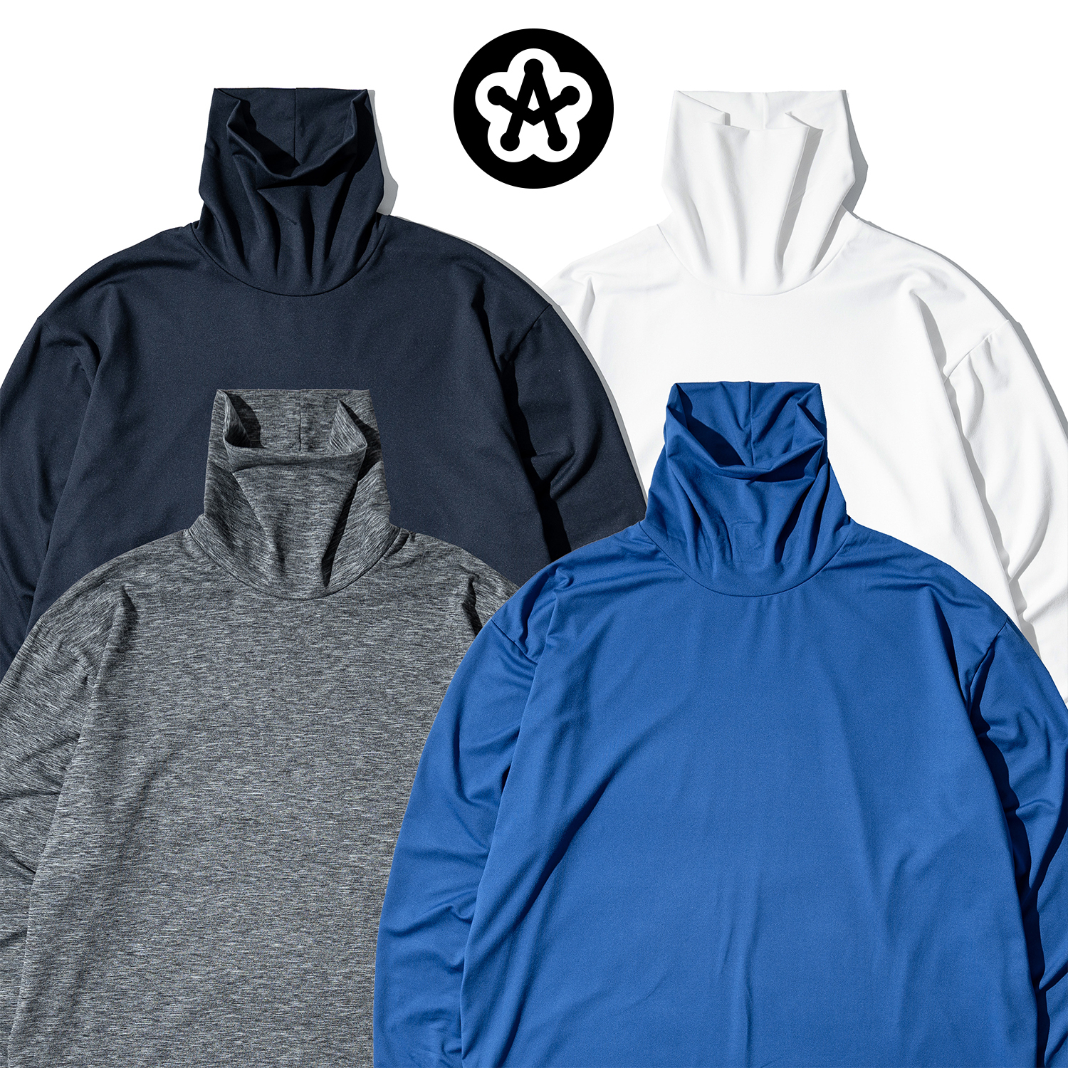 AGILITY Thermal Shirts 高領 薄絨 彈性發熱衣 [A-TS]