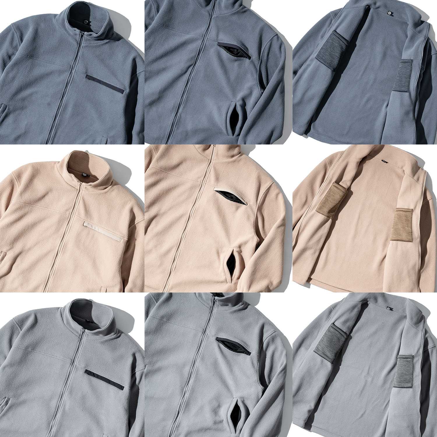 AGILITY Fleece Jacket 水獺搖粒雙層立領外套 [A-FC]