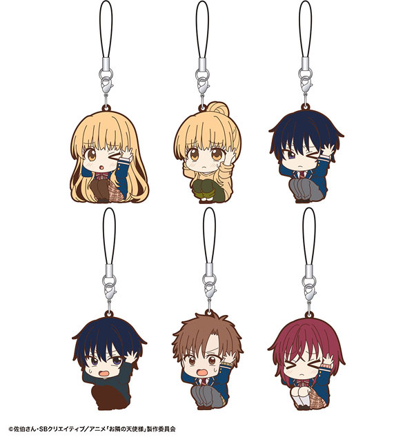 「ACG.GO」「預購」關於我在無意間被隔壁的天使變成廢柴這件事 ViVimus 橡膠掛飾 SET