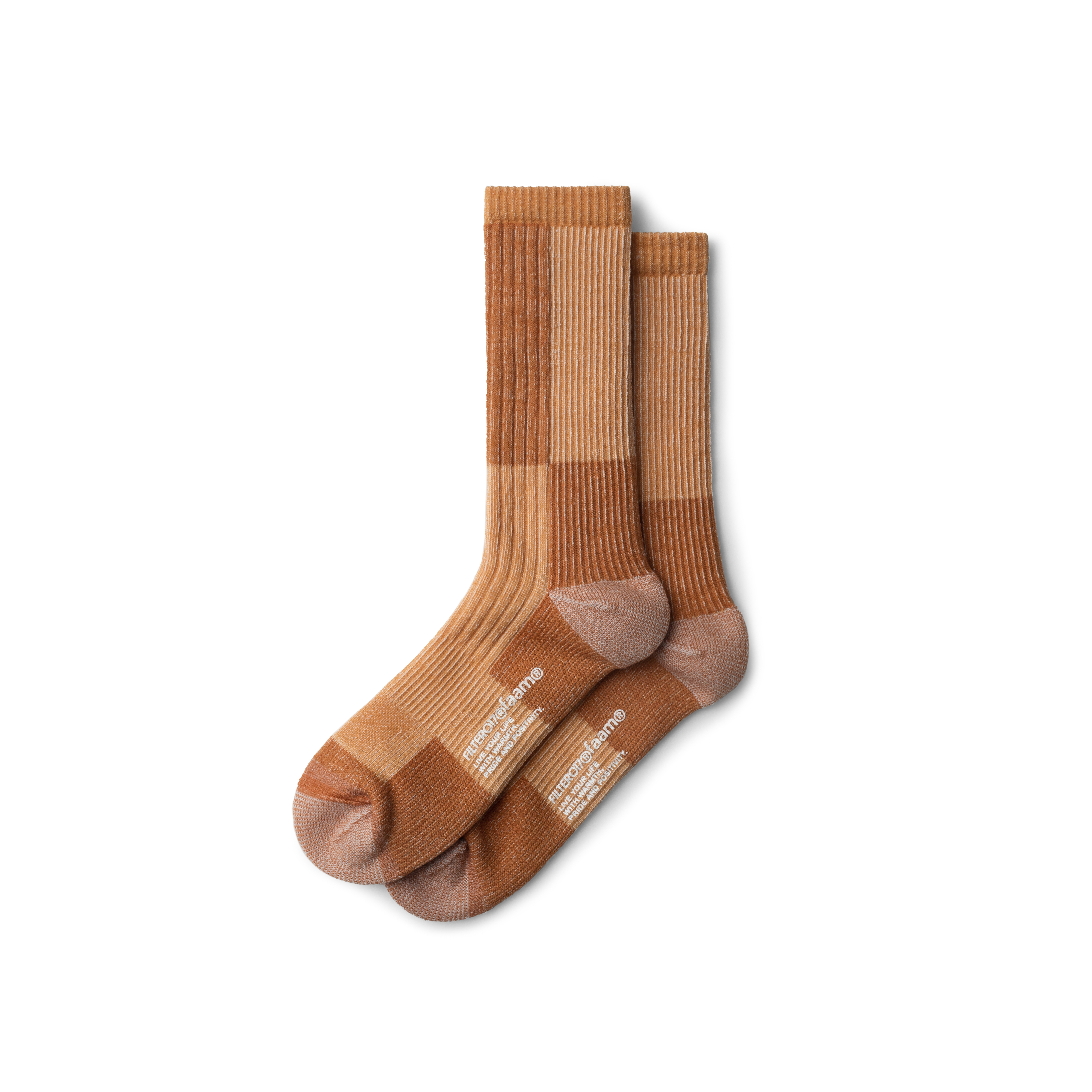 faam X FILTER017 Merino Wool Crew Socks - 美麗諾羊毛高筒襪