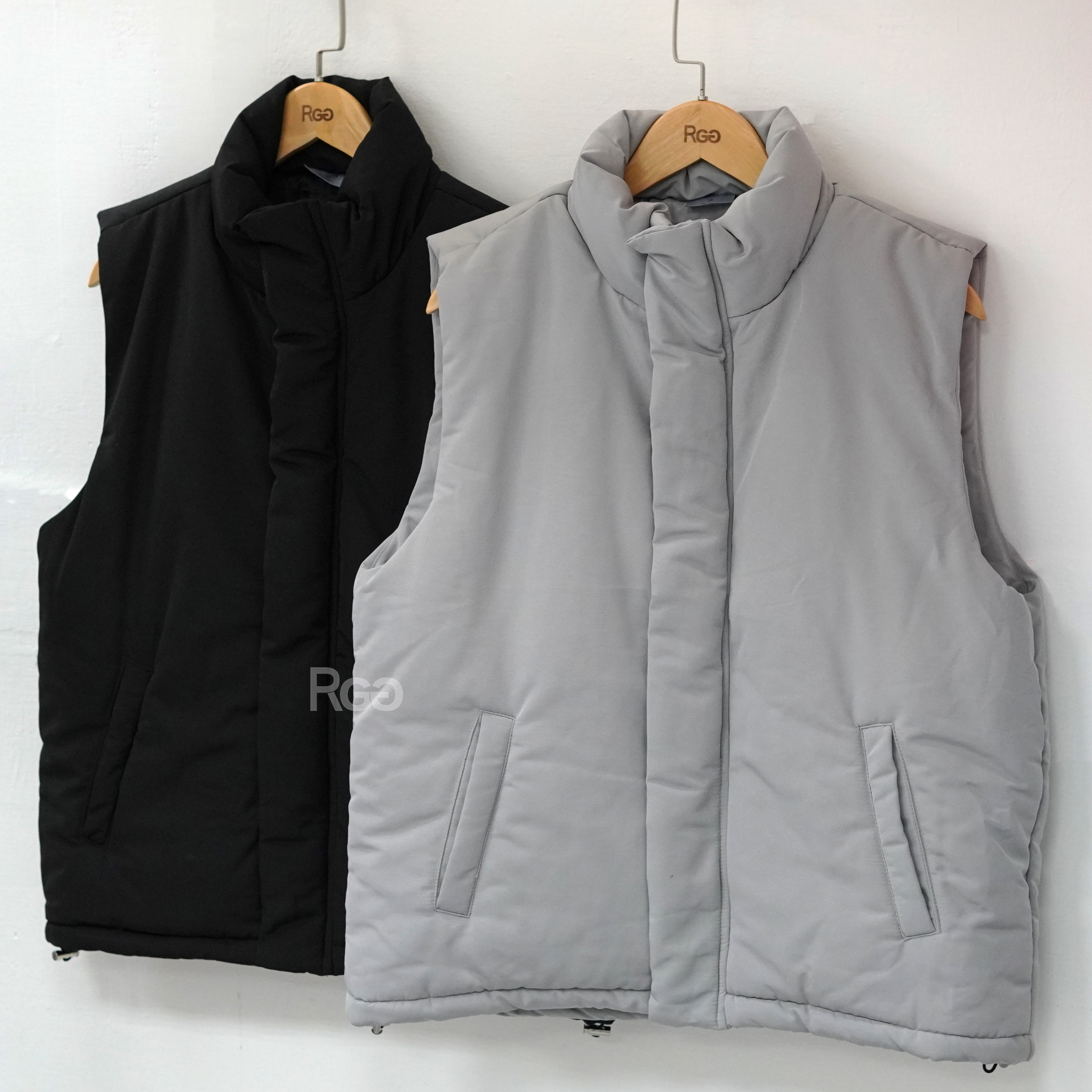 #98906 韓國立領百搭防風尼龍背心