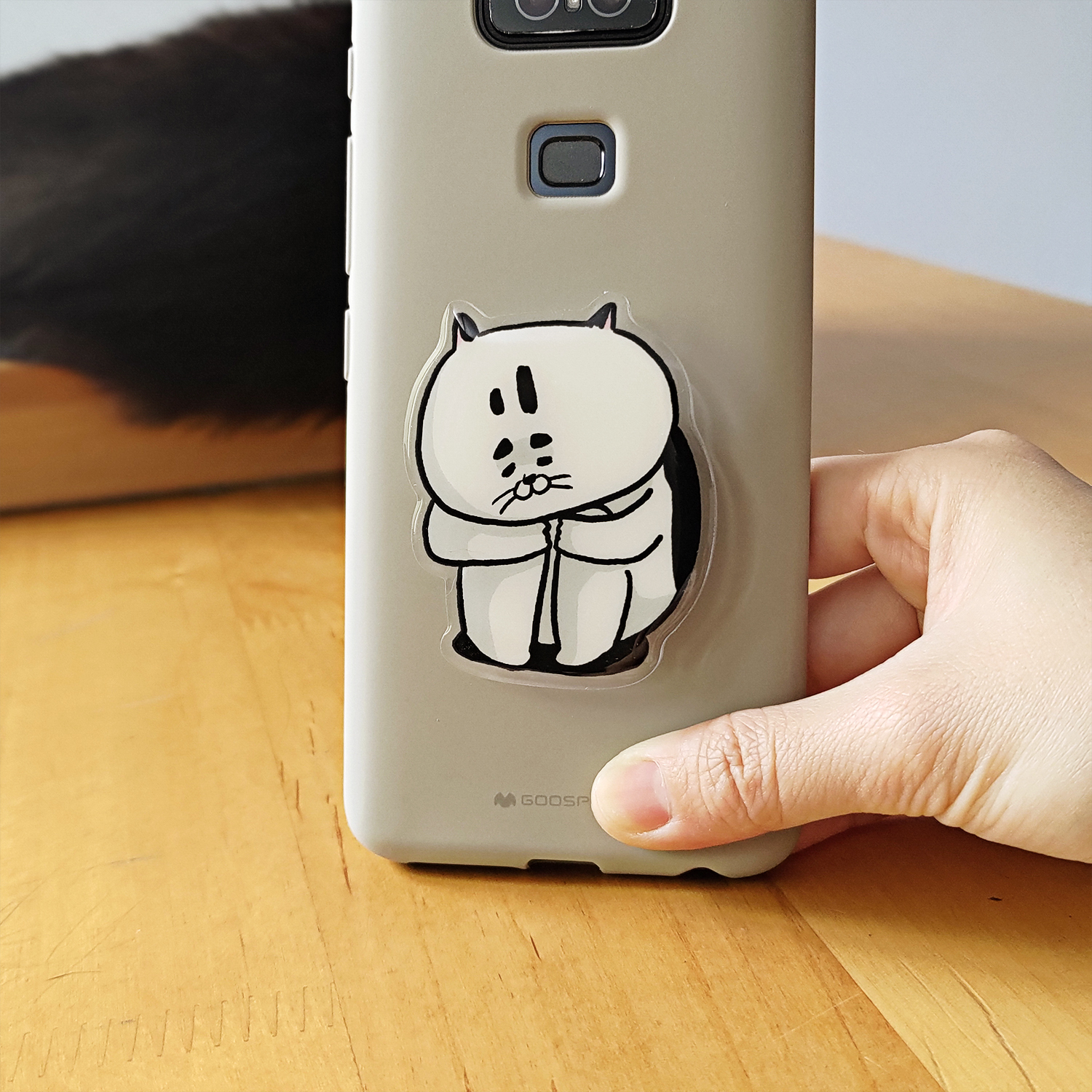 【ehcat貓室友】老背少氣墊手機支架