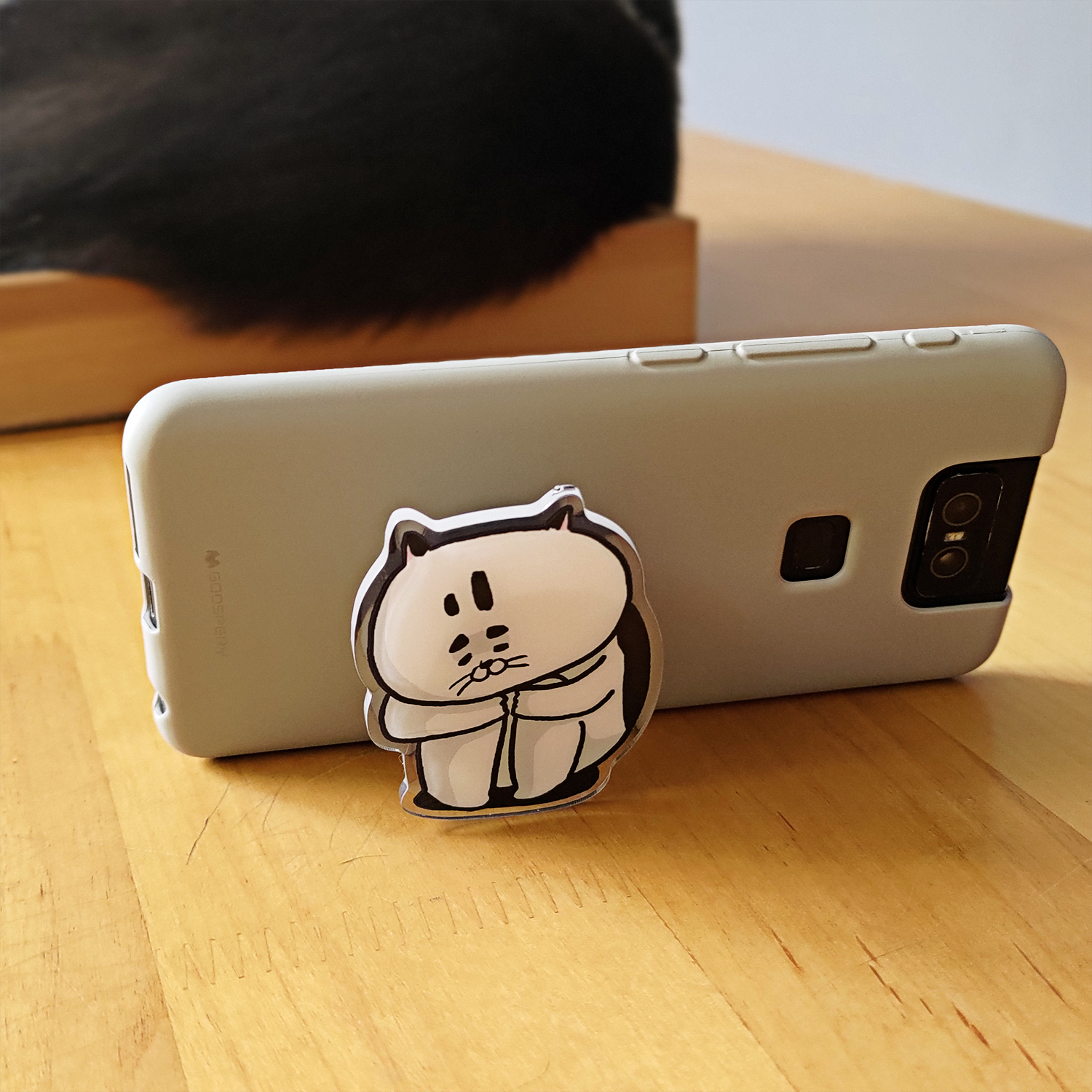 【ehcat貓室友】老背少氣墊手機支架