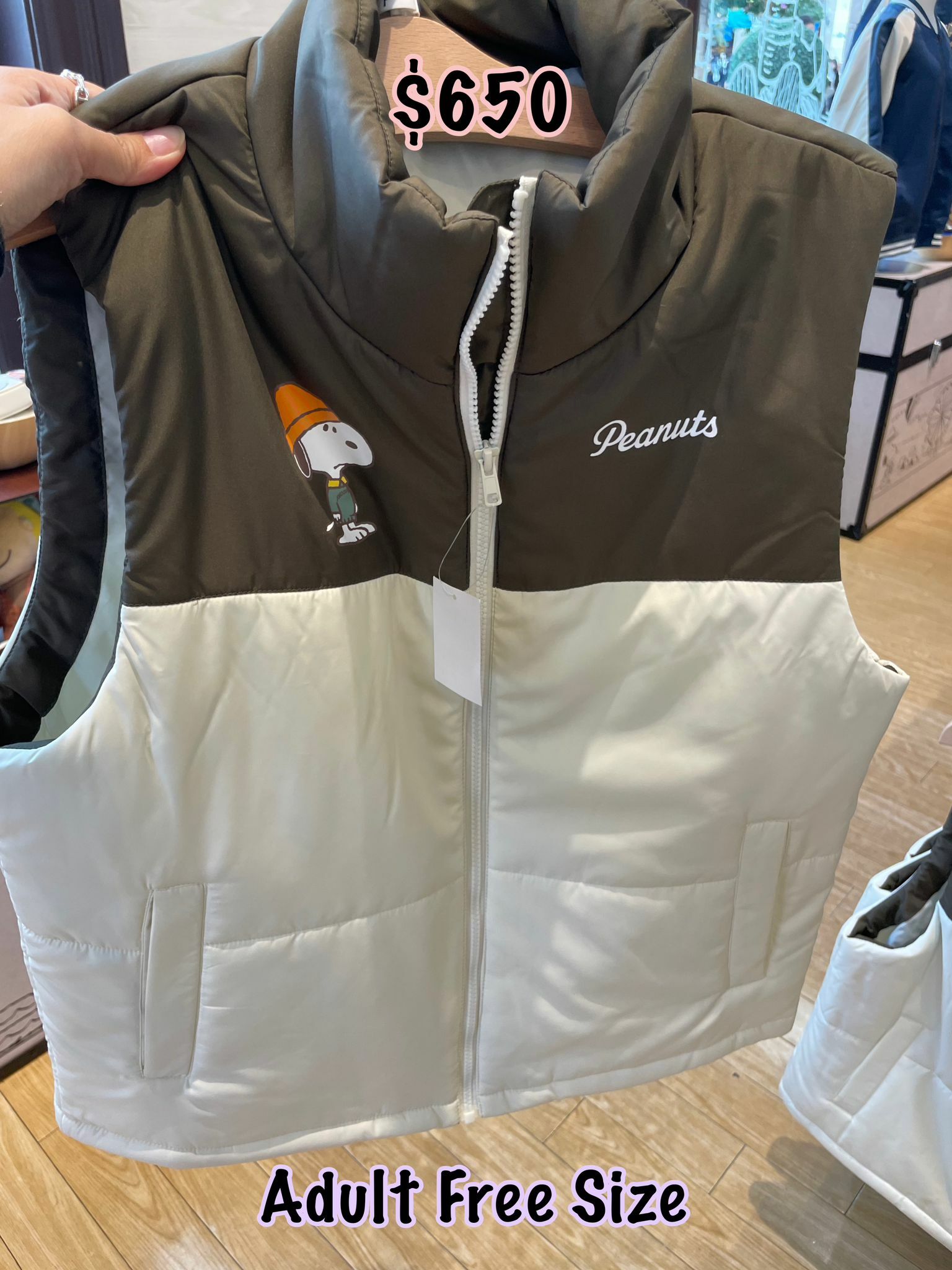 日本USJ 聖誕版背心外套