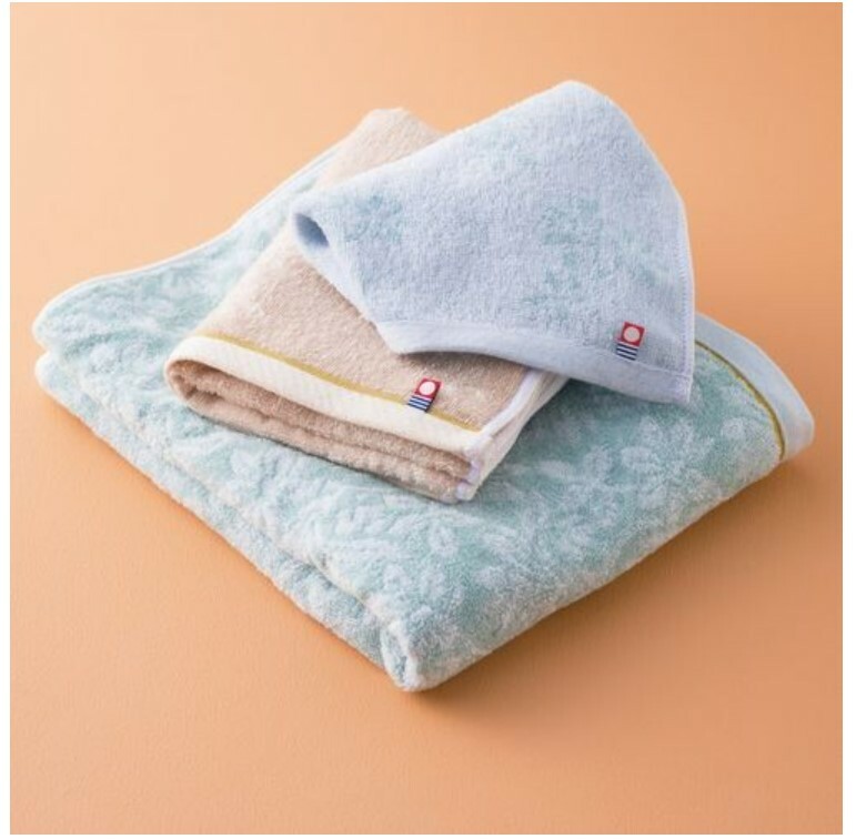 日本今治日式花卉長毛巾禮盒套裝 (2枚入) (日本製)