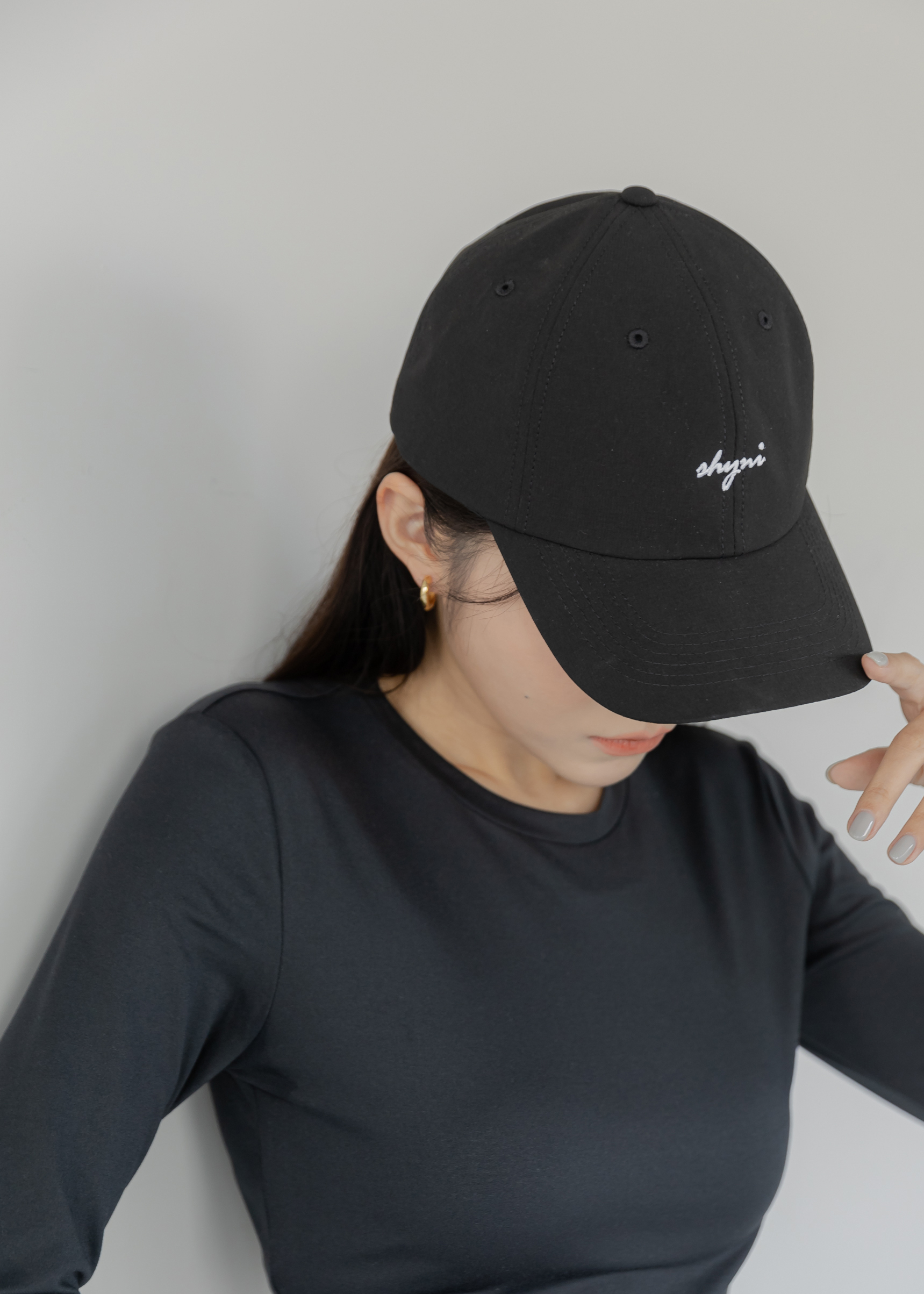 Shyni Vintage Cap- Black