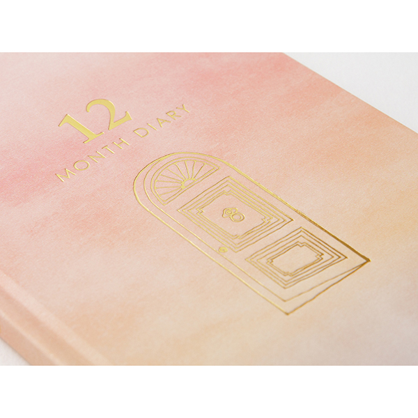 粉色 多月日記 12個月｜日本 MIDORI
