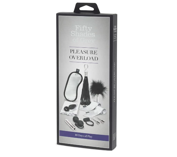 〔美國品牌〕Fifty Shades of Grey Pleasure Overload 10 Days of Play 情侶禮物套裝