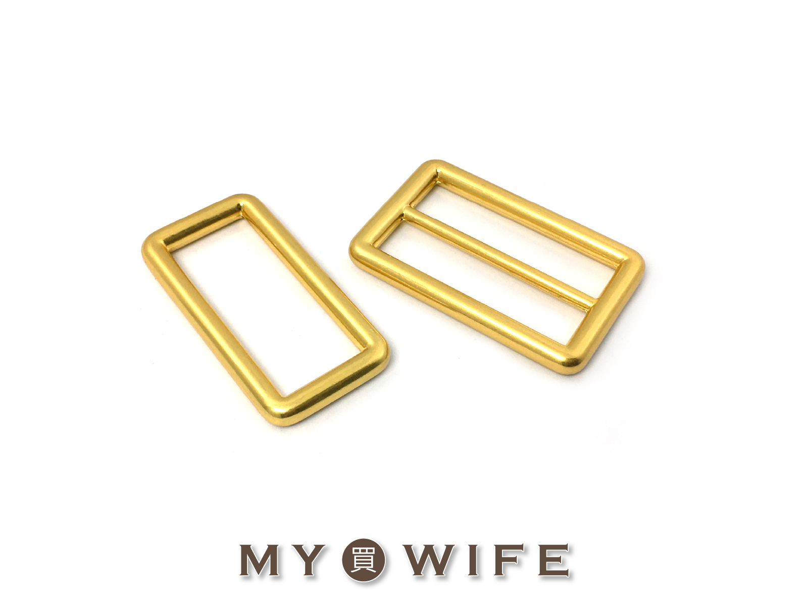 黃銅色合金口型環/日型環_1.5吋(38mm)【FY-3622/FY-3619】