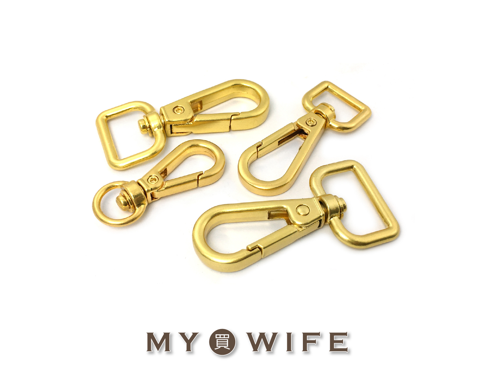 黃銅色合金勾_4規格【FY-3573-FY-3463-FY-3283】