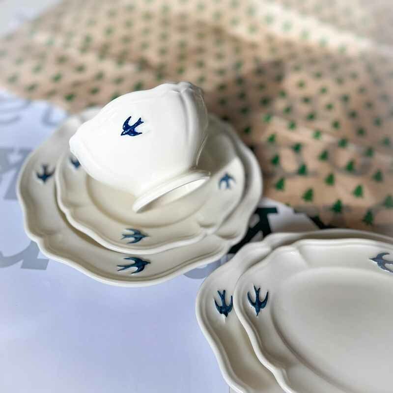 early bird round plate L | studio m'