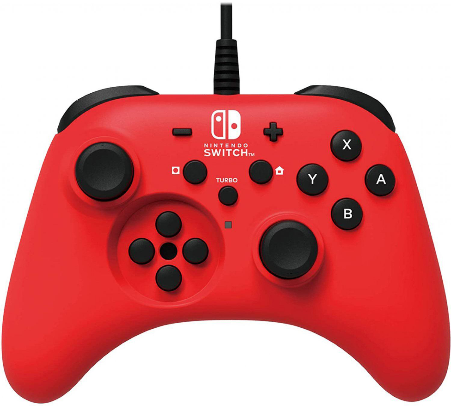 NS HORI 有線連發十字控制器 紅 NSW-156A