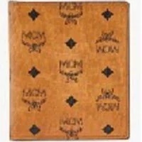 [S] MCM VISETOS ORIGINAL 2 FOLD CARD WALLET, COGNAC,, MXABSVI01CO001 (SMCM26)